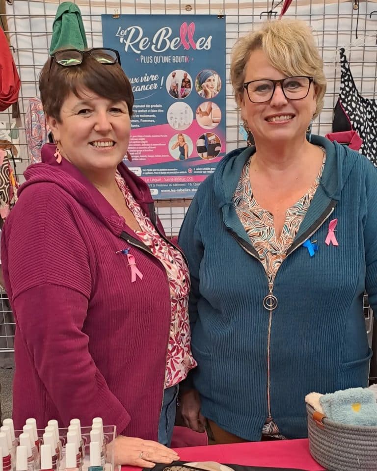 stand lutte contre le cancer Tregueux