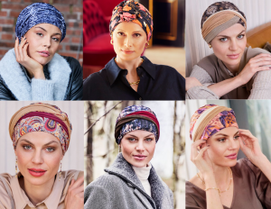 la collection turban foulard et bonnet hiver chimio cancer alopecie